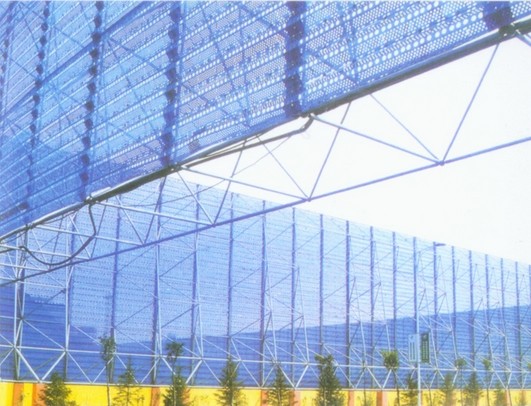 蚌埠环保扫风墙网架工程